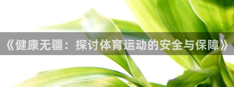 ug环球官网注册：《健康无疆：探讨体育运动的安全与保障》