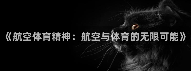 ug环球官网：《航空体育精神：航空与体育的无限可能》